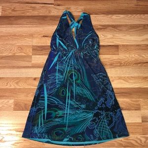 Teal Peacock Cover Up
